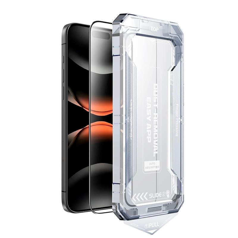 iPhone Air Mobile Origin Screen Guard Skjermbeskytterglass med Easy Applicator - Gjennomsiktig