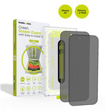 iPhone Air Mobile Origin Screen Guard Skjermbeskytter med Monteringsboks - Personvernfunksjon - 2 stk. - Gjennomsiktig