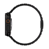 Apple Watch (42/44/SE/45/46/49 mm) Mobile Origin Titanrem – Svart