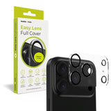 iPhone 17 Pro Mobile Origin Herdet Glass Kameralinsebeskyttelse - Gjennomsiktig / Svart Kant