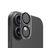 iPhone 17 Mobile Origin Herdet Glass Kameralinsebeskyttelse - Gjennomsiktig / Svart Kant