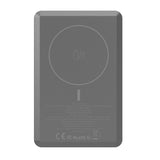 Mobile Origin 30W 20 000 mAh Powerbank med USB-C & Trådløs Lading – MagSafe Kompatibel – Grå