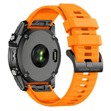 Mobile Origin Universal Garmin Stropp (22 mm QuickFit) – Silikon – Oransje