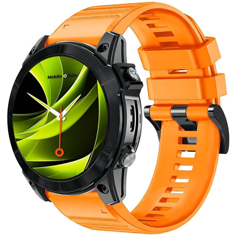 Mobile Origin Universal Garmin Stropp (26 mm QuickFit) – Silikon – Oransje