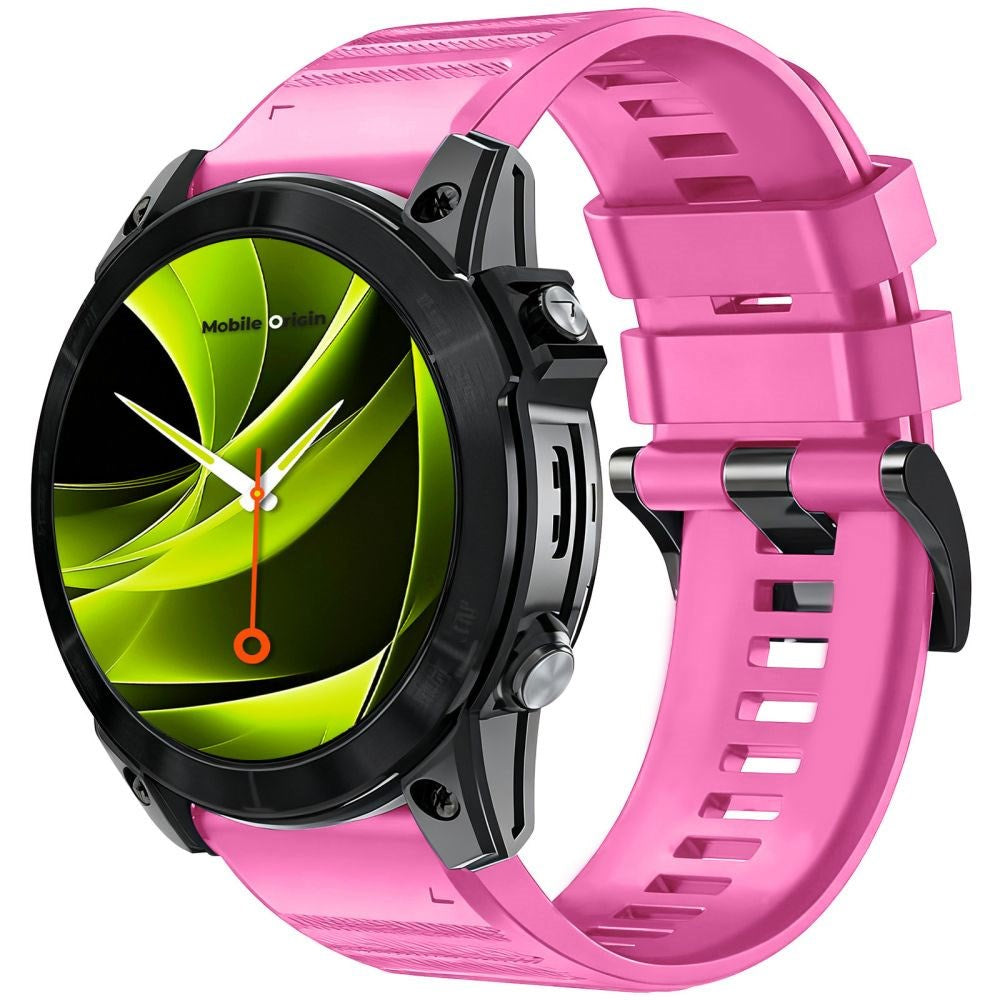 Mobile Origin Universal Garmin Stropp (26 mm QuickFit) – Silikon – Rosa