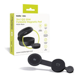 Mobile Origin 3-i-1 Sammenleggbar Trådløs Qi2-Lader for Smarttelefon / Apple Watch / Hodetelefoner - 25W - Svart