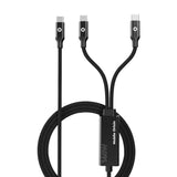 Mobile Origin CB10 140W Dobbel USB-C til USB-C Kabel - 1.2m - Svart