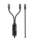 Mobile Origin CB10 140W Dobbel USB-C til USB-C Kabel - 1.2m - Svart