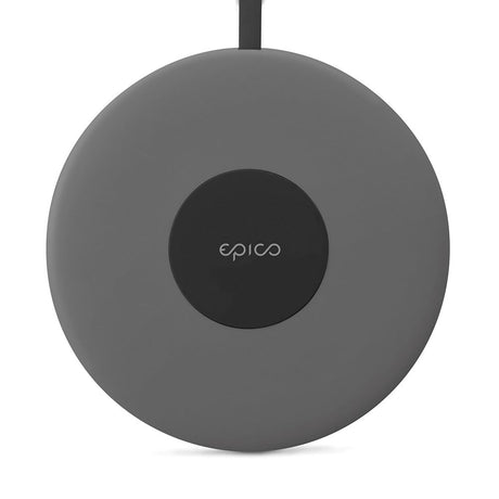 Epico Slim Trådløs Qi Lader 10W - Svart