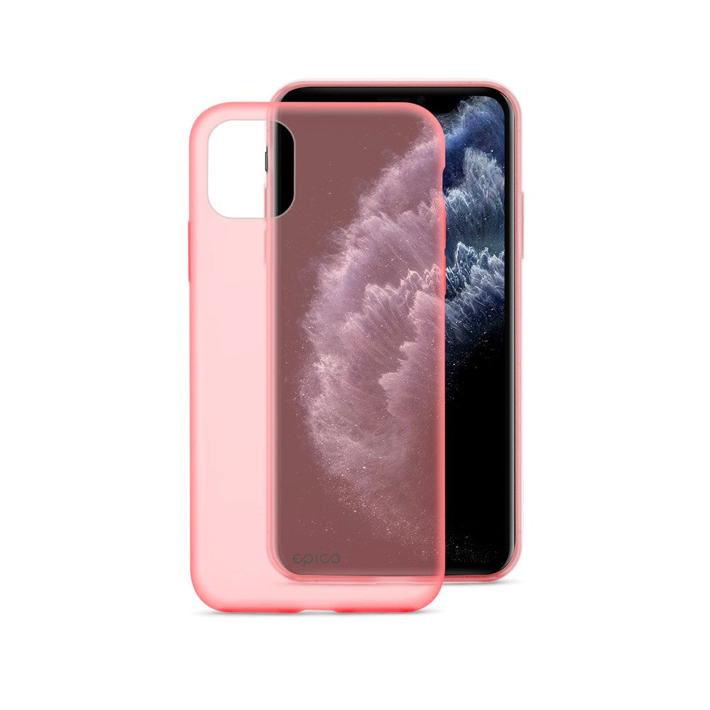 iPhone 11 Pro Epico Silikon Deksel - Gjennomsiktig / Rød