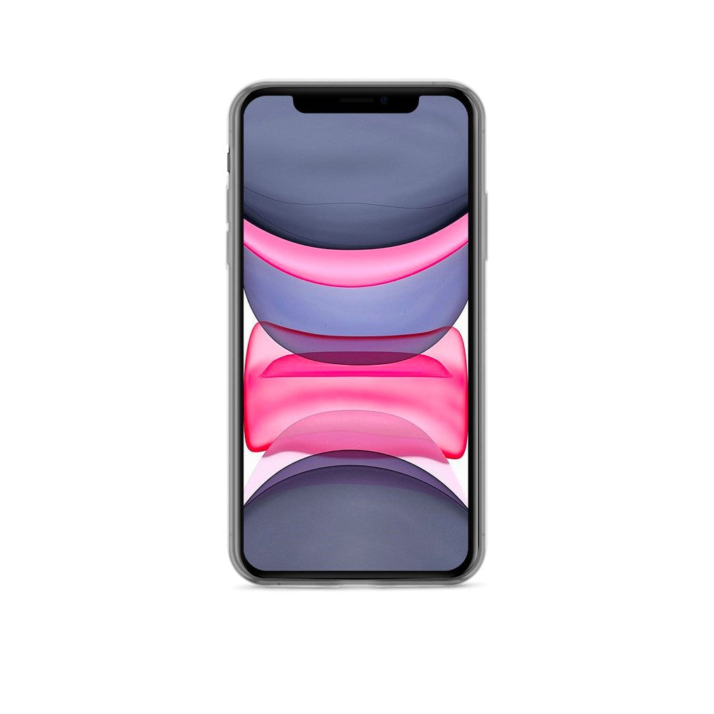 iPhone 11 Epico Silikon Deksel - Gjennomsiktig / Svart
