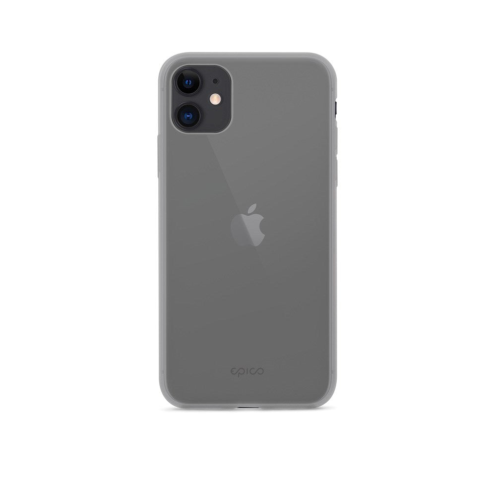 iPhone 11 Epico Silikon Deksel - Gjennomsiktig / Svart