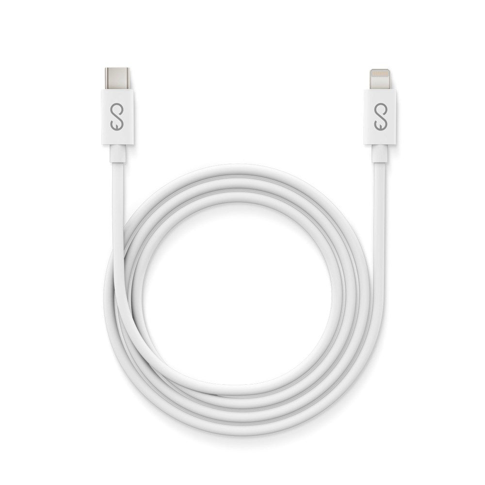 Epico USB-C til Lightning Kabel PD 60W - 100cm - Hvit