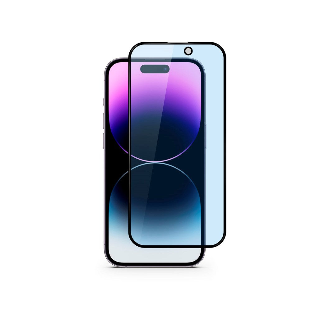 iPhone 17e / 16e / 14 / 13 / 13 Pro Epico 3D+ Glass Blue Light Skjermbeskyttelsesglass - Gjennomsiktig