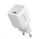 Epico Mini Vegglader PD 30W m. USB-C - Hvit