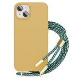 Epico iPhone 14 / 13 Silikon Necklace Deksel - Sand