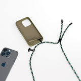 Epico iPhone 14 Pro Silikon Necklace Deksel - Grønn