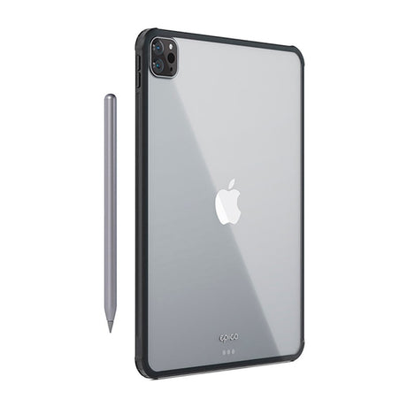 iPad Pro 12.9" (2022 / 2021 / 2020 / 2018) Epico Hero Case - Gjennomsiktig / Svart