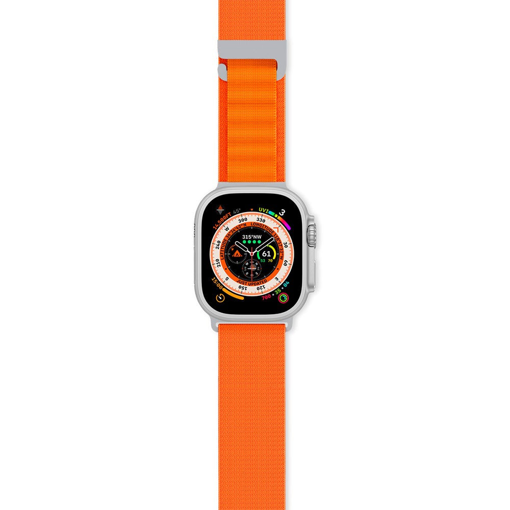 Epico Apple Watch (42/44/SE/45/46/49mm) Alpine Strap - Oransje