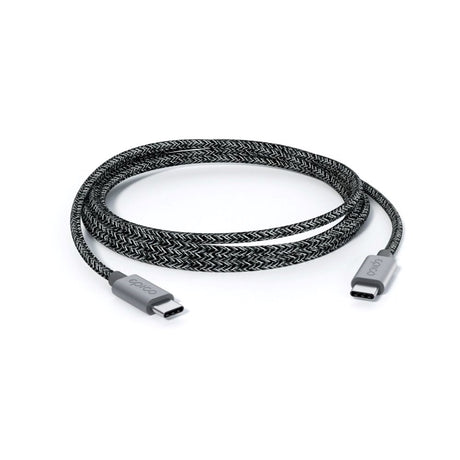 Epico Braided USB-C til USB-C Kabel EPR 240W - 2m - Grå