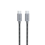 Epico Braided USB-C til USB-C Kabel EPR 240W - 2m - Grå