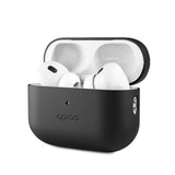 Epico AirPods Pro (2. Gen.) Deksel i Ekte Skinn - Svart