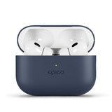 Epico AirPods Pro (2. Gen.) Deksel i Ekte Skinn - Blå