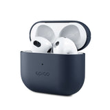 Epico AirPods (3. Gen.) Deksel i Ekte Skinn - Blå