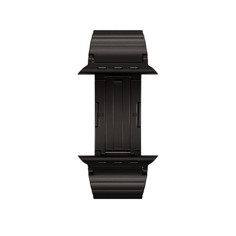 Apple Watch (42/44/SE/45/46/49) Epico UNUM Klokkerem i Rustfritt Stål – Svart