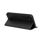 Spello Samsung Galaxy A16 (4G/5G) Kunstskinn Flip Deksel med Stativfunksjon - Svart