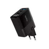 Spello 65W PD (Power Delivery) Väggladdare med 2 x USB-C 1 x USB-A - Svart