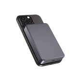 Spello ForcePack 10 000mAh Magnetisk Power Bank 15W - MagSafe Kompatibel - Mørkegrå