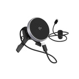 Epico UltraDrive Magnetisk 15W Mobilholder for Luftventil - MagSafe / Qi2 Kompatibel - Svart