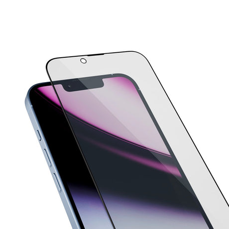 iPhone 16e / 14 / 13 / 13 Pro Epico AntiBlue Glass 3D Skjermbeskyttelsesglass m. Installasjonsramme - Gjennomsiktig