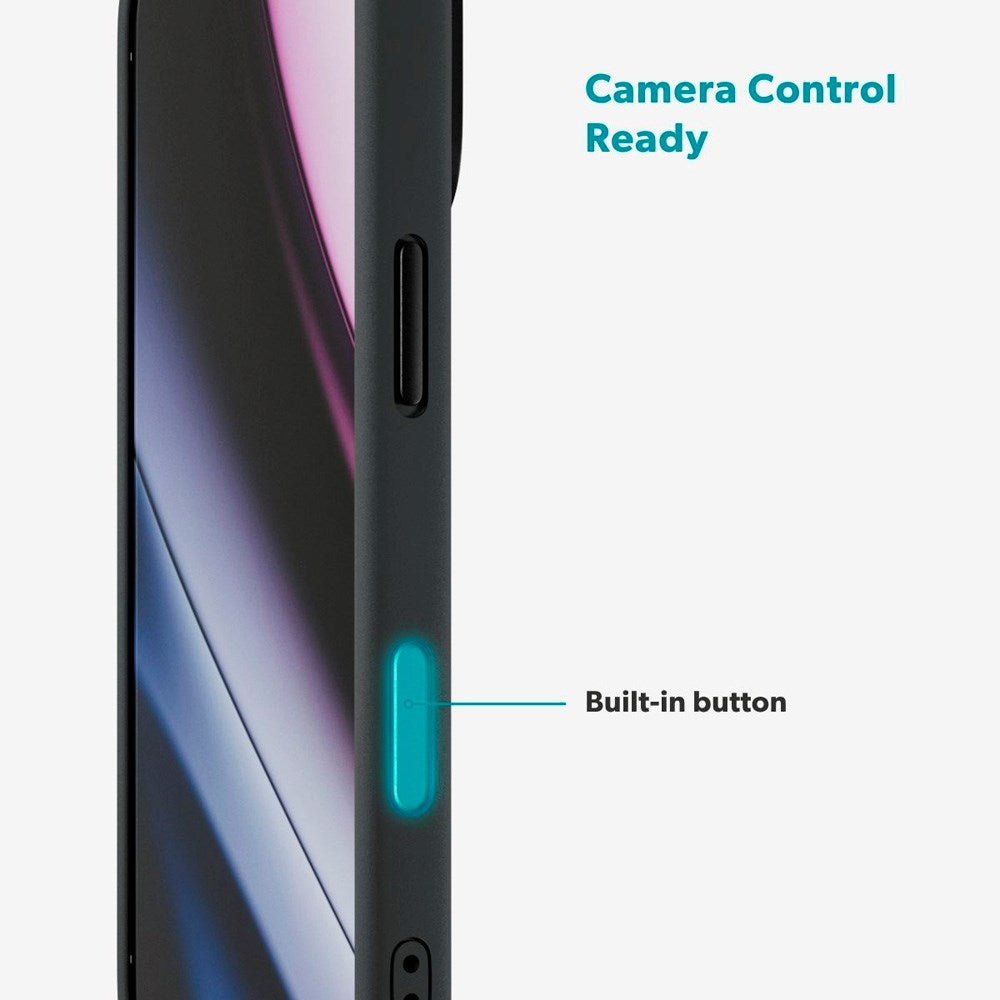 iPhone 17 Epico HeroMatte Pro Mag+ Deksel - MagSafe Kompatibel - Svart