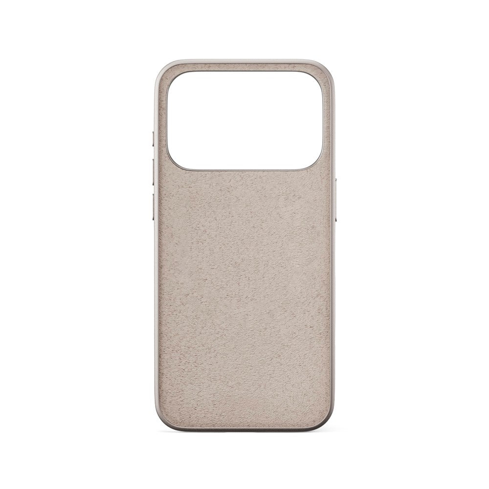 iPhone 17 Pro Max Epico Silicone Pro Mag+ Deksel - MagSafe Kompatibel - Titanium Beige