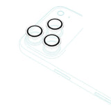 iPhone 17 Pro / 17 Pro Max Epico Glass Lens Kameralinsebeskyttelsesglass m. Monteringsramme - Gjennomsiktig