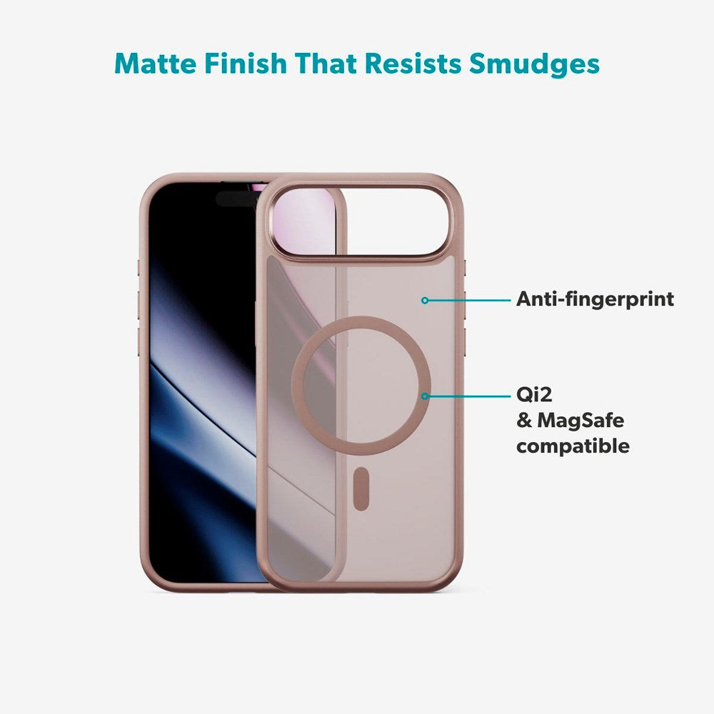 iPhone Air Epico HeroMatte Pro Mag+ Deksel - MagSafe Kompatibel - Brun