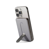 Epico UltraPack Qi2 Stand Alu Mag+ PowerBank 5000 mAh - MagSafe Kompatibel - Titanium