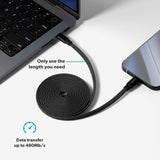 Epico UltraLink 240W Magnetisk USB-C til USB-C Kabel - Svart