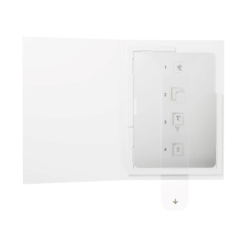 iPad 11" (2025) / 10.9" (2024 / 2022) Epico Skjermbeskyttelsesglass m. Installasjonsramme - Gjennomsiktig