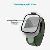 Apple Watch Ultra 3 / 2 / 1 (49mm) Epico SlimCeramic 3D Glass m. Installasjonsverktøy - Gjennomsiktig