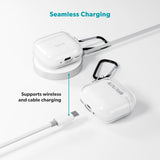 Apple AirPods Pro (3. gen.) Epico Transparent Deksel - Gjennomsiktig