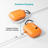 Apple AirPods Pro (3. gen.) Epico Outdoor Silicone Deksel - Oransje