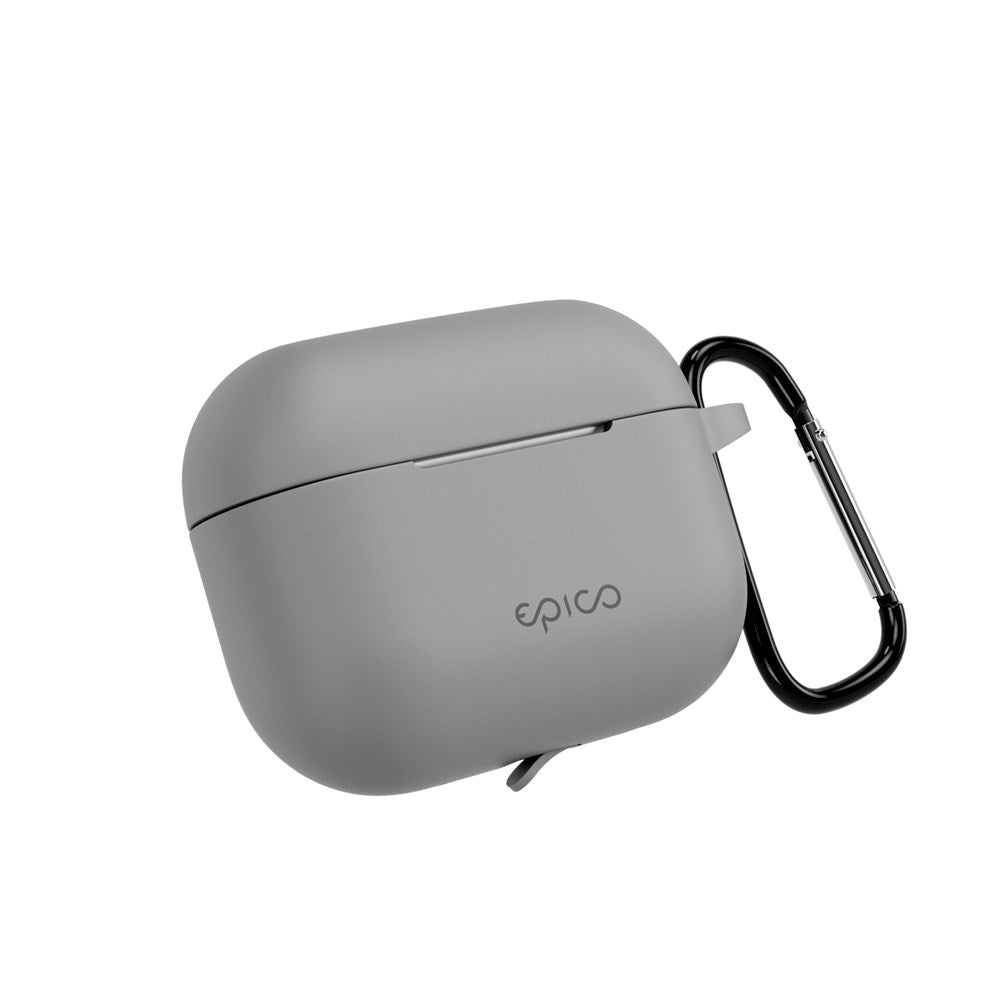 Apple AirPods Pro (3. gen.) Epico Outdoor Silicone Deksel - Grå