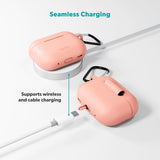 Apple AirPods Pro (3. gen.) Epico Outdoor Silicone Deksel - Rosa