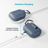 Apple AirPods Pro (3. gen.) Epico Outdoor Silicone Deksel - Blå