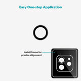 iPad Pro 11" (2025 / 2024) / Pro 13" (2025 / 2024) Epico Kameralinsebeskyttelsesglass m. Installasjonsramme - Gjennomsiktig