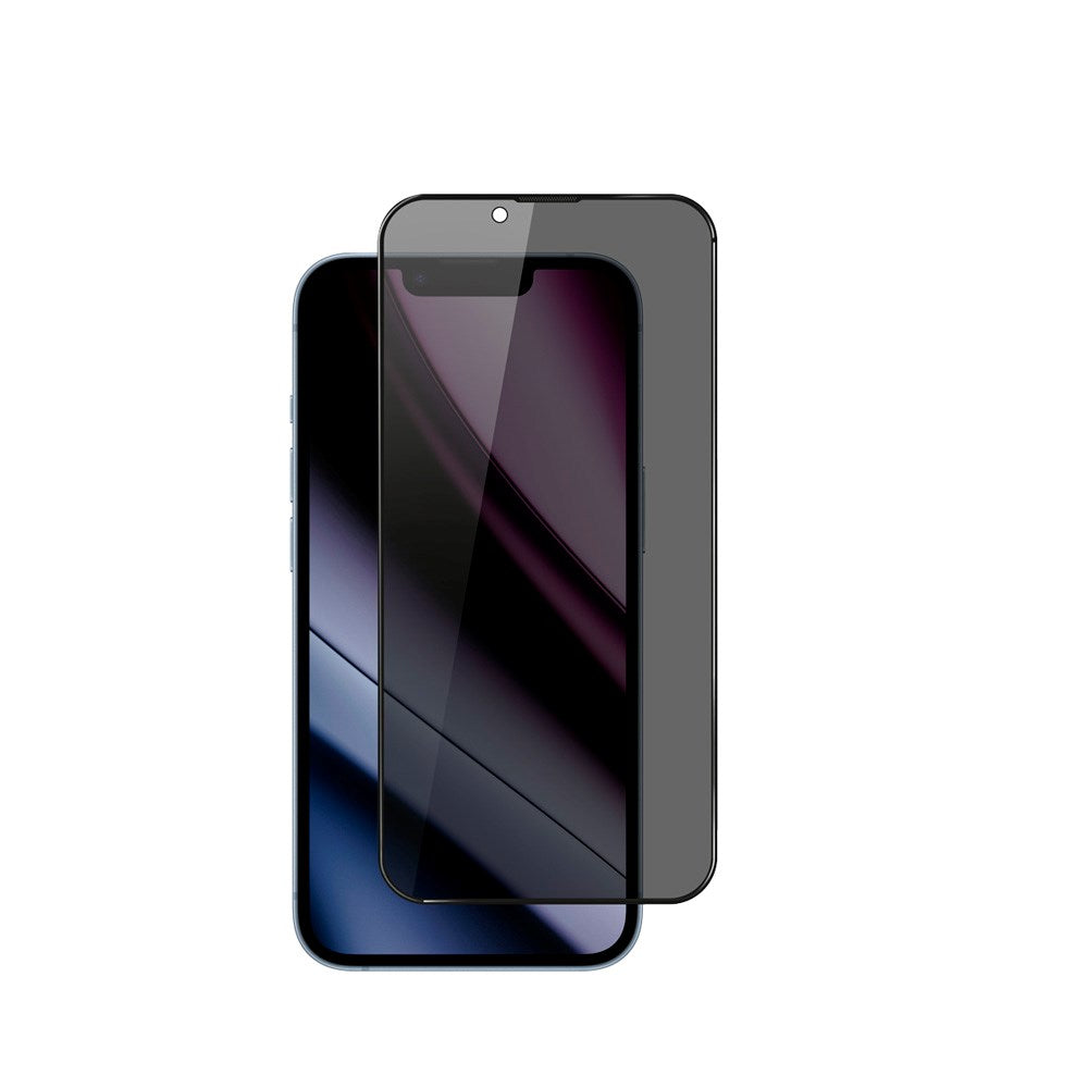 iPhone 16 Plus / 15 Plus / 14 Pro Max Epico Privacy Glass 3D Skjermbeskyttelsesglass m. Monteringsramme - Gjennomsiktig