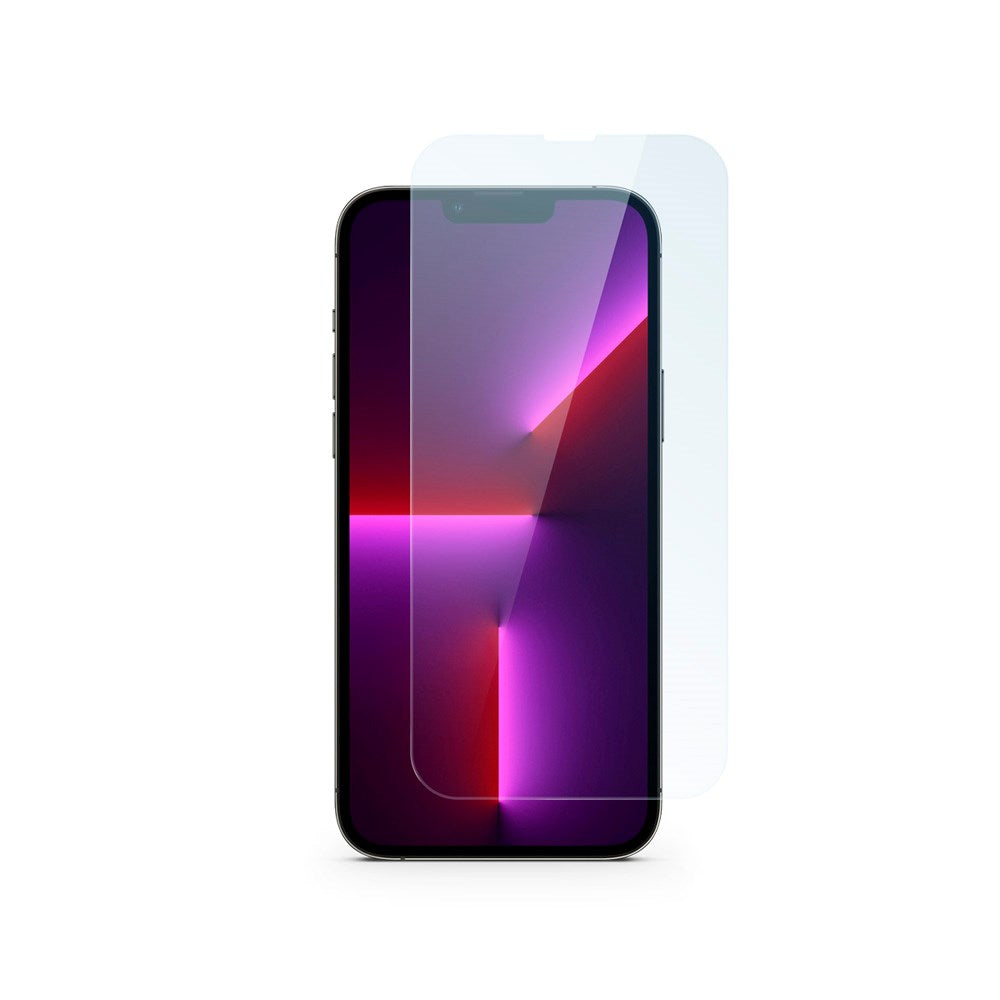 iPhone 17e / 16e / 14 / 13 / 13 Pro Epico Glass Standard Fit Skjermbeskyttelsesglass m. Monteringsramme - Gjennomsiktig